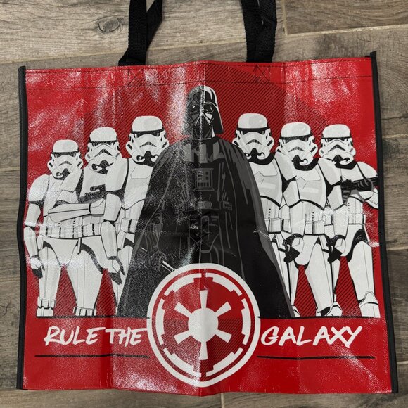 Disney Star Wars Darth Vader Giant 26" Reusable Tote Bag NWOT - Picture 2 of 4